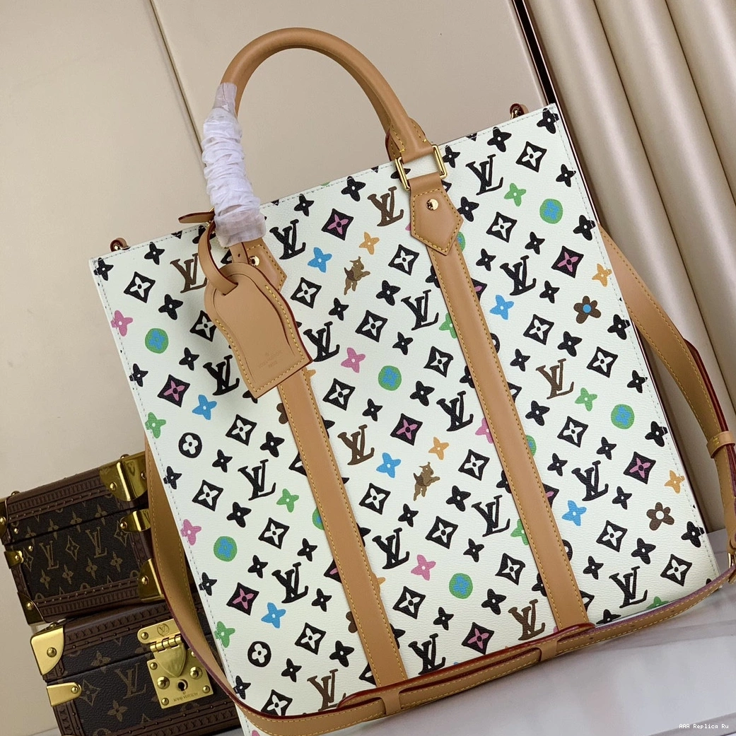 AAA Replica Ru carryall Plat VUITTON Sac LOUIS 0810